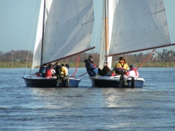 Wintersegeln auf der Maas 2018