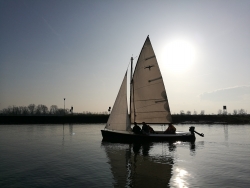 Wintersegeln auf der Maas 2020
