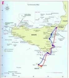 Kalabrien, Sizilien und Malta--die etwas andere Segelroute
